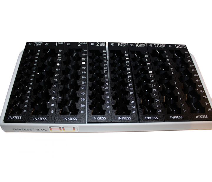 Inkiess Coin Tray 8 PL 80 Jahre